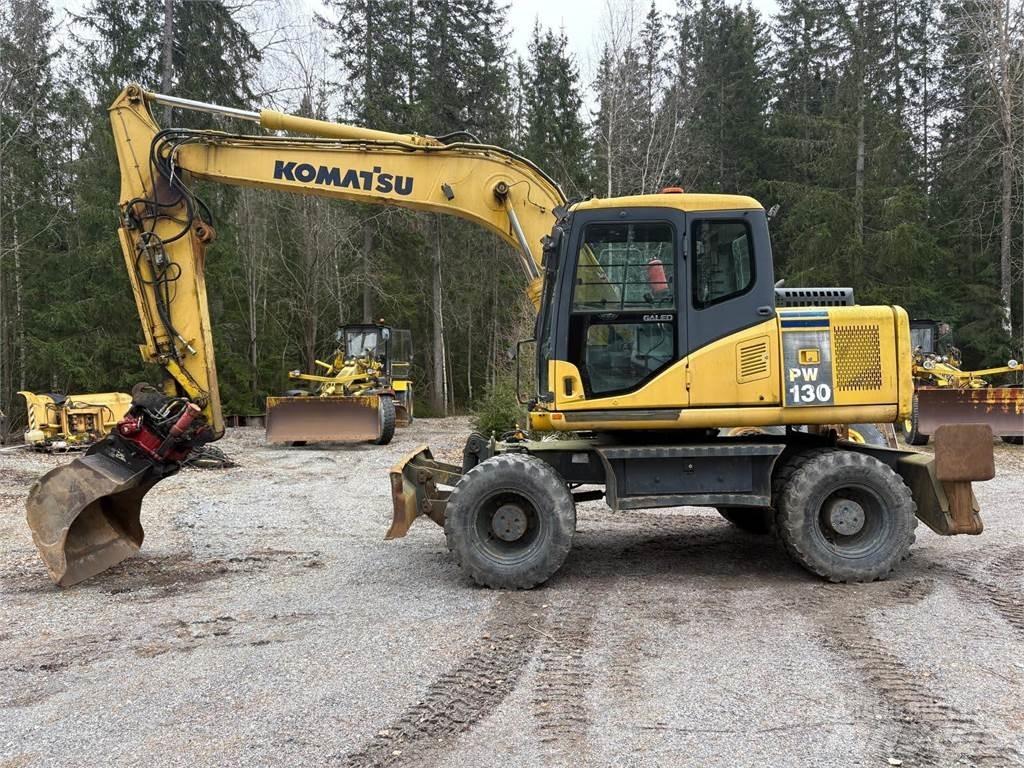 Komatsu PW 130-7 K حفارات بعجل