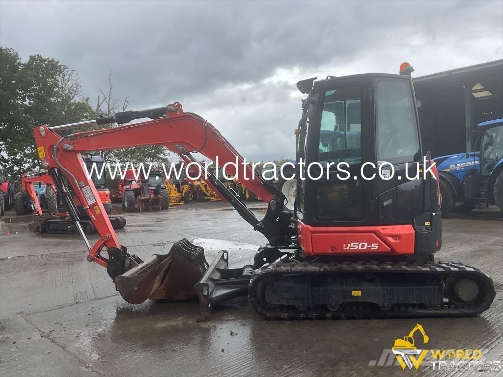 Kubota U 50-5 حفارات وسط 7 طن - 12 طن