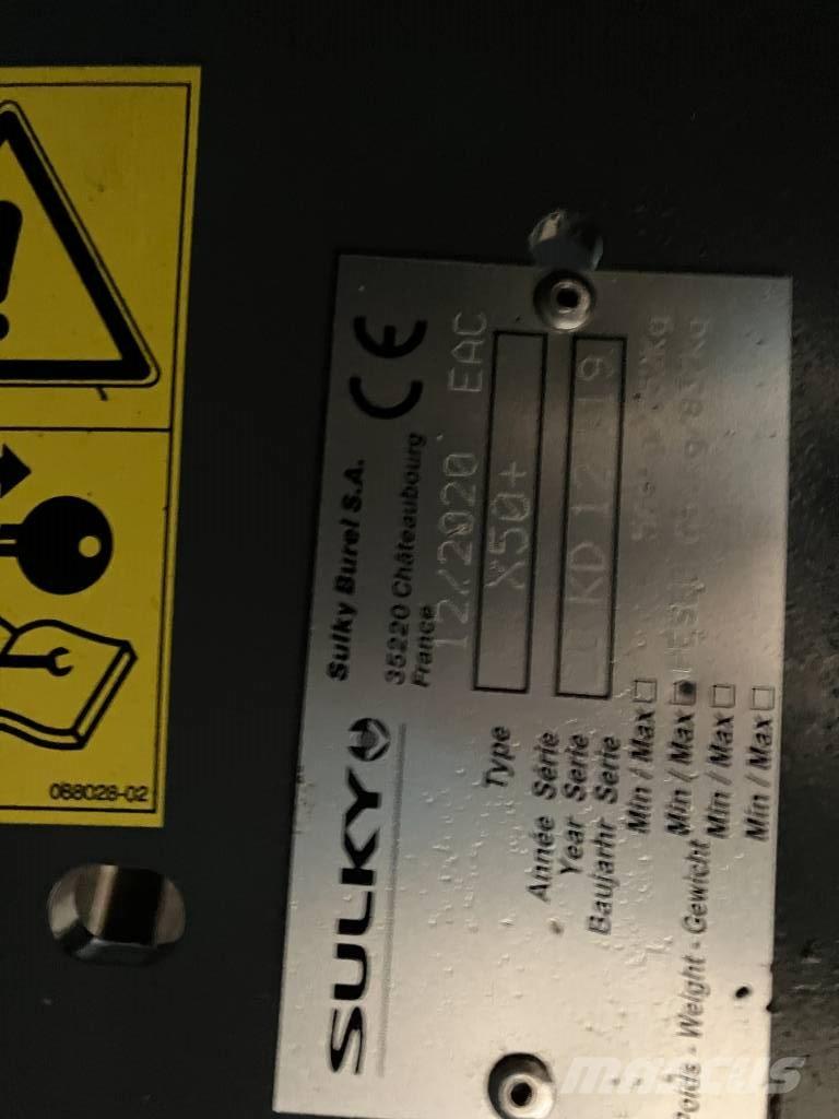 Sulky X 50+ Econov معدات توزيع السماد العضوي