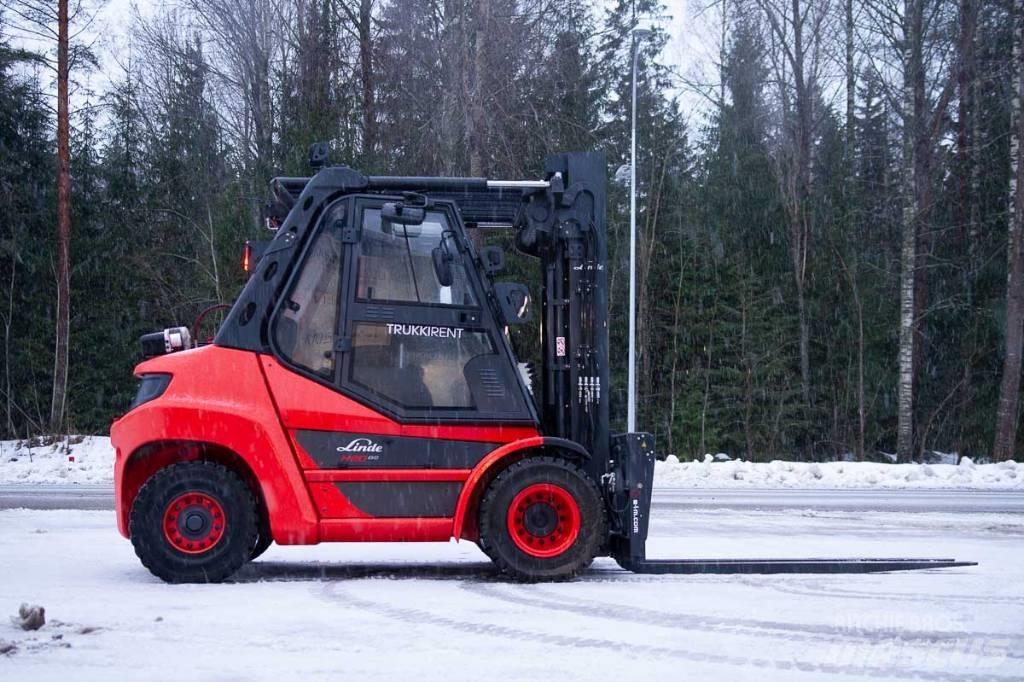 Linde H 80 D-03 شاحنات الديزل