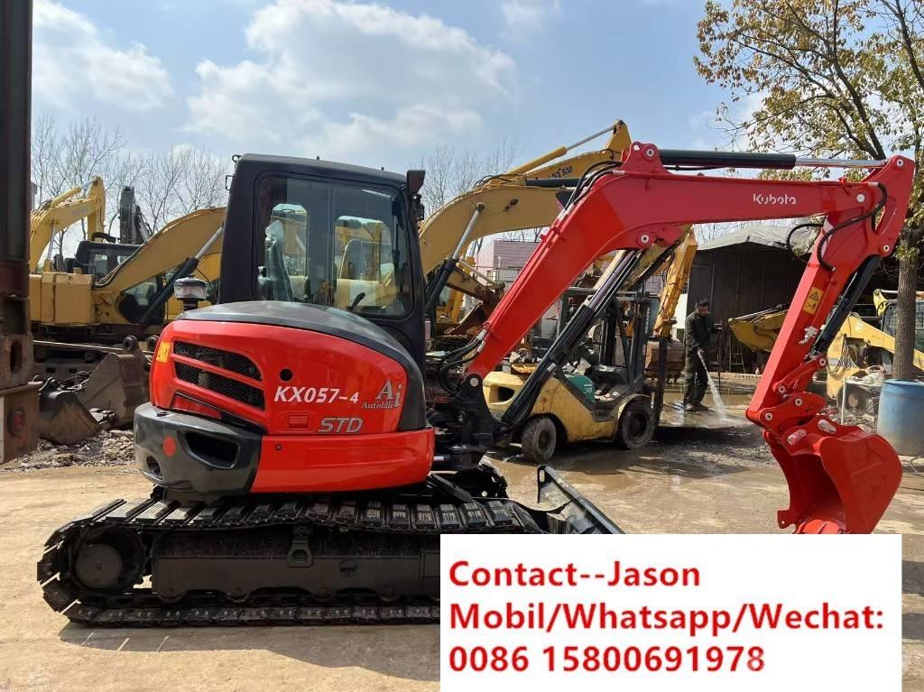 Kubota KX 057-4 حفارات صغيرة أقل من 7 طن (حفارات صغيرة)