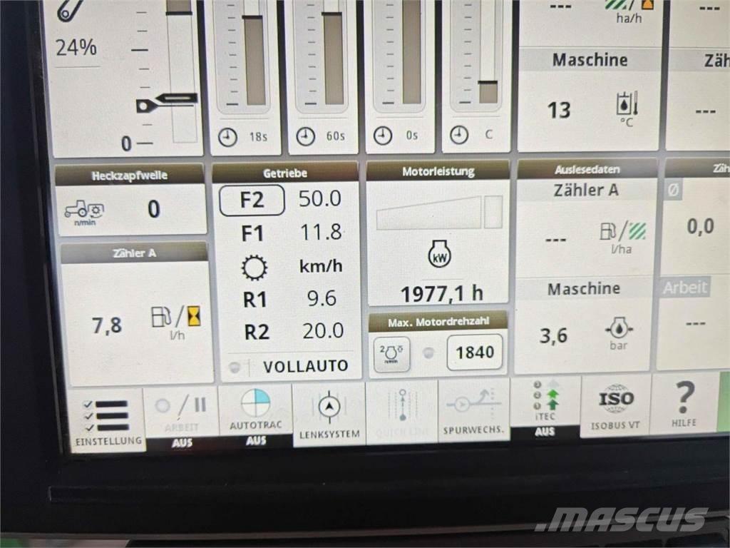 John Deere 8370R الجرارات