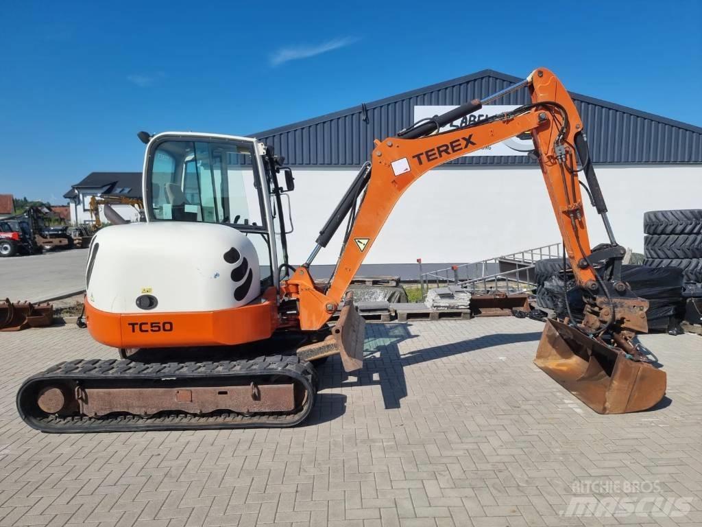 Terex TC 50 حفارات صغيرة أقل من 7 طن (حفارات صغيرة)