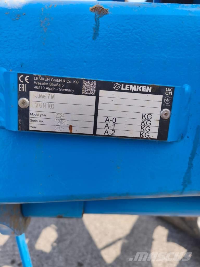 Lemken Juwel 7 محاريث عكسية