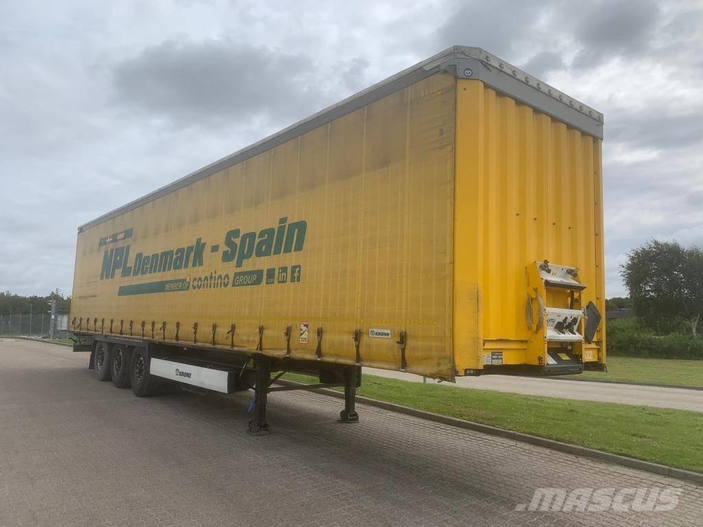 Krone SDP 27 نصف مقطورات بباب جانبي