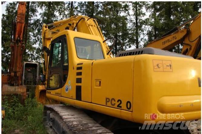 Komatsu PC 200-6 حفارات زحافة