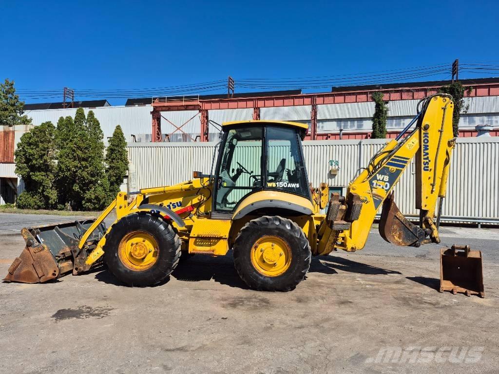 Komatsu WB 150 AWS لوادر ذات جرافات عكسية