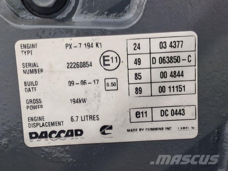 DAF PX-7 194 K1 محركات