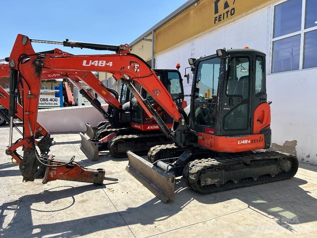 Kubota U 48-4 حفارات صغيرة أقل من 7 طن (حفارات صغيرة)