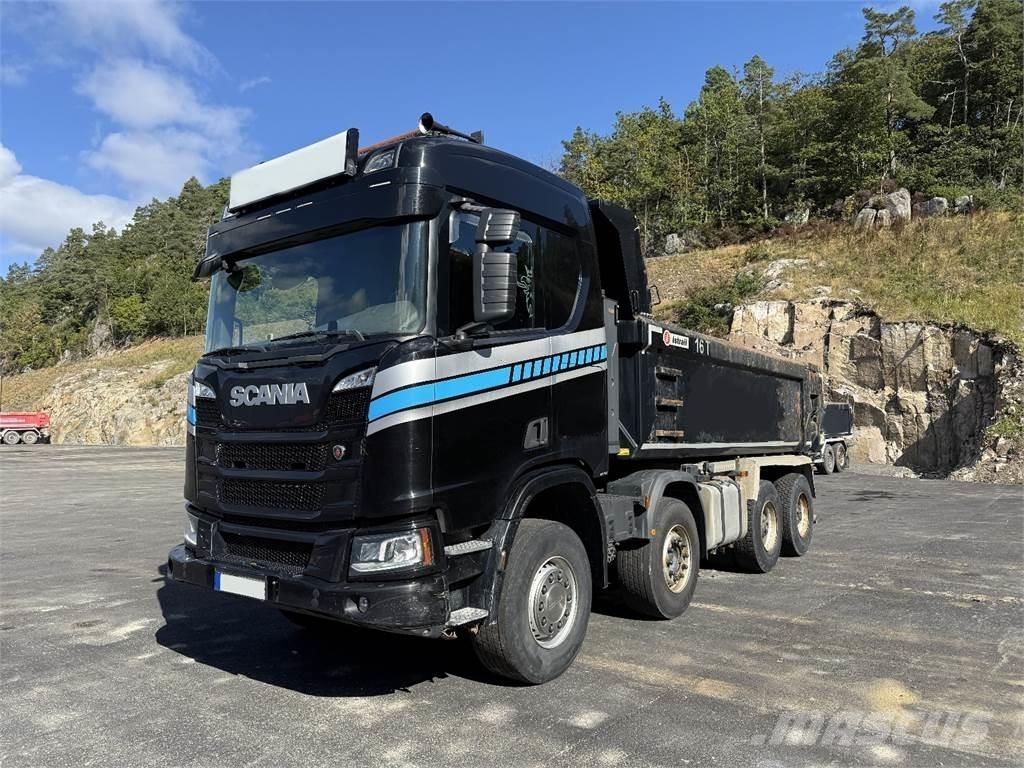Scania R500 XT 8X4 شاحنات قلابة