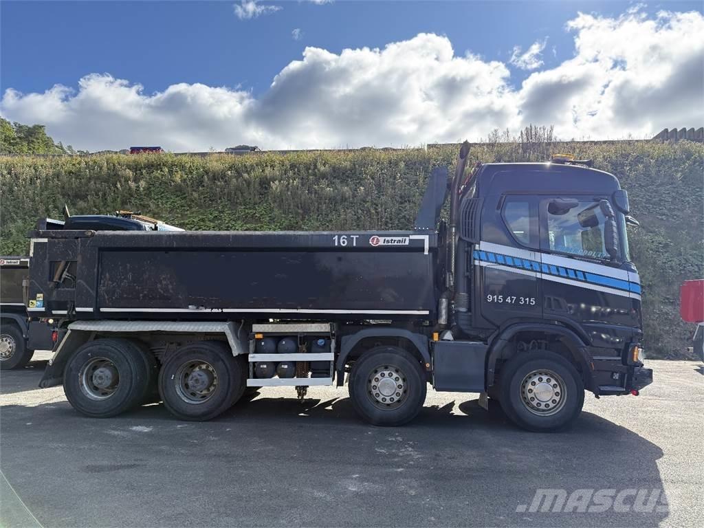 Scania R500 XT 8X4 شاحنات قلابة