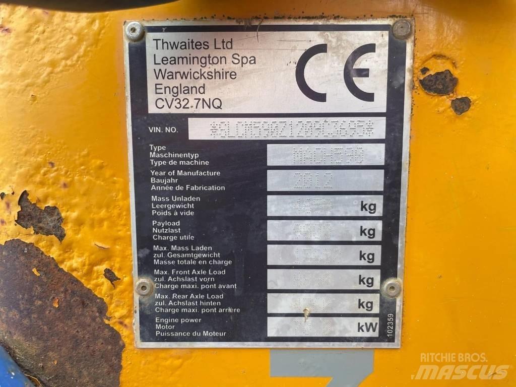 Thwaites 9T dumper عربات نقل قلابة للمواقع