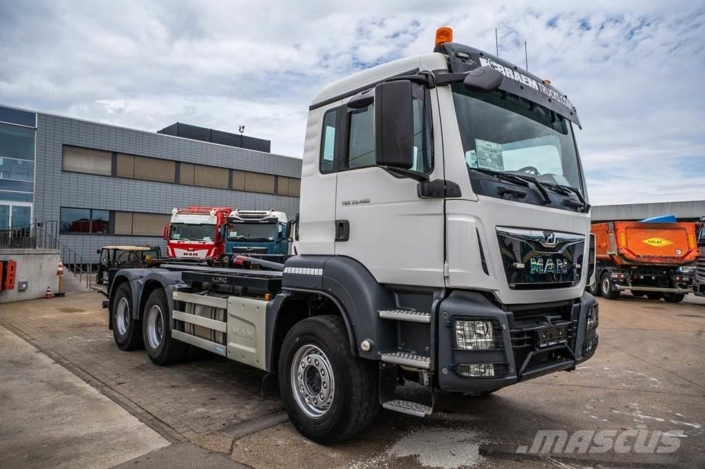 MAN TGS 33.460 BL شاحنات الرافعات الخطافية