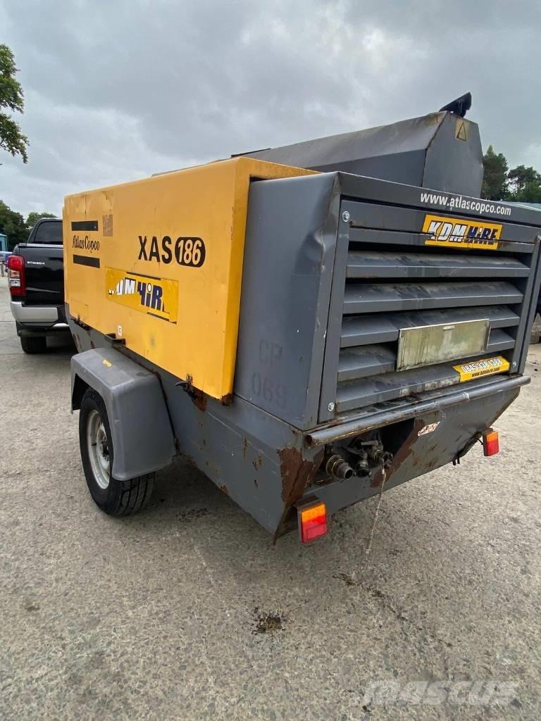 Atlas Copco XAS 186 مكابس