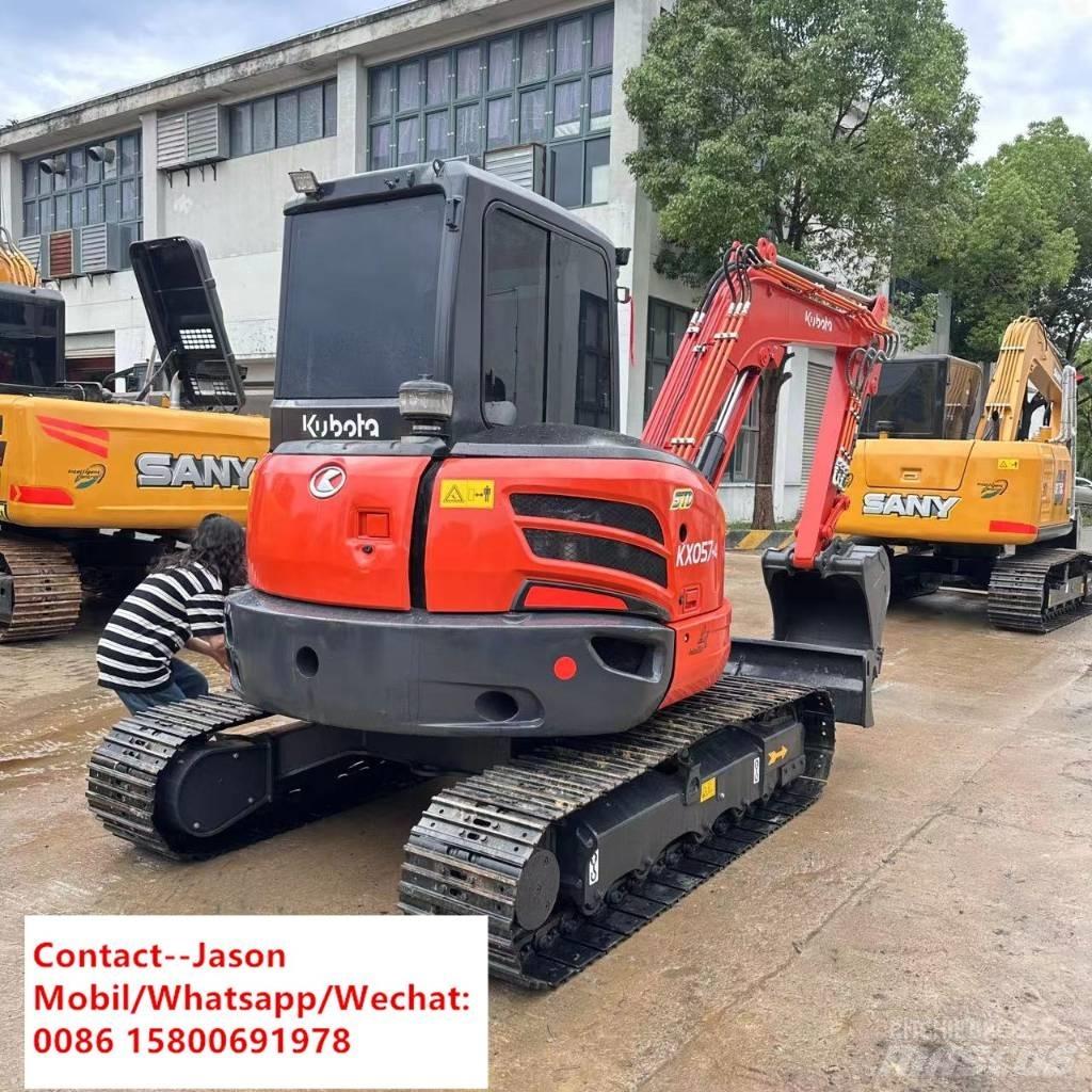 Kubota KX 057-4 حفارات صغيرة أقل من 7 طن (حفارات صغيرة)