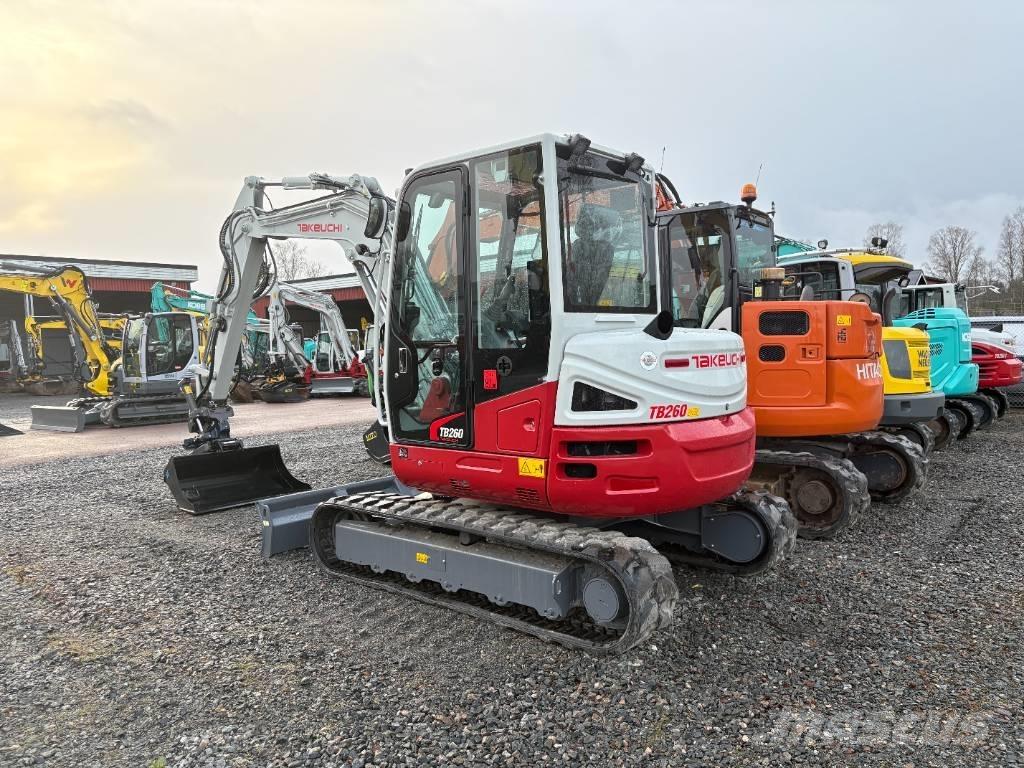 Takeuchi TB260 حفارات صغيرة أقل من 7 طن (حفارات صغيرة)