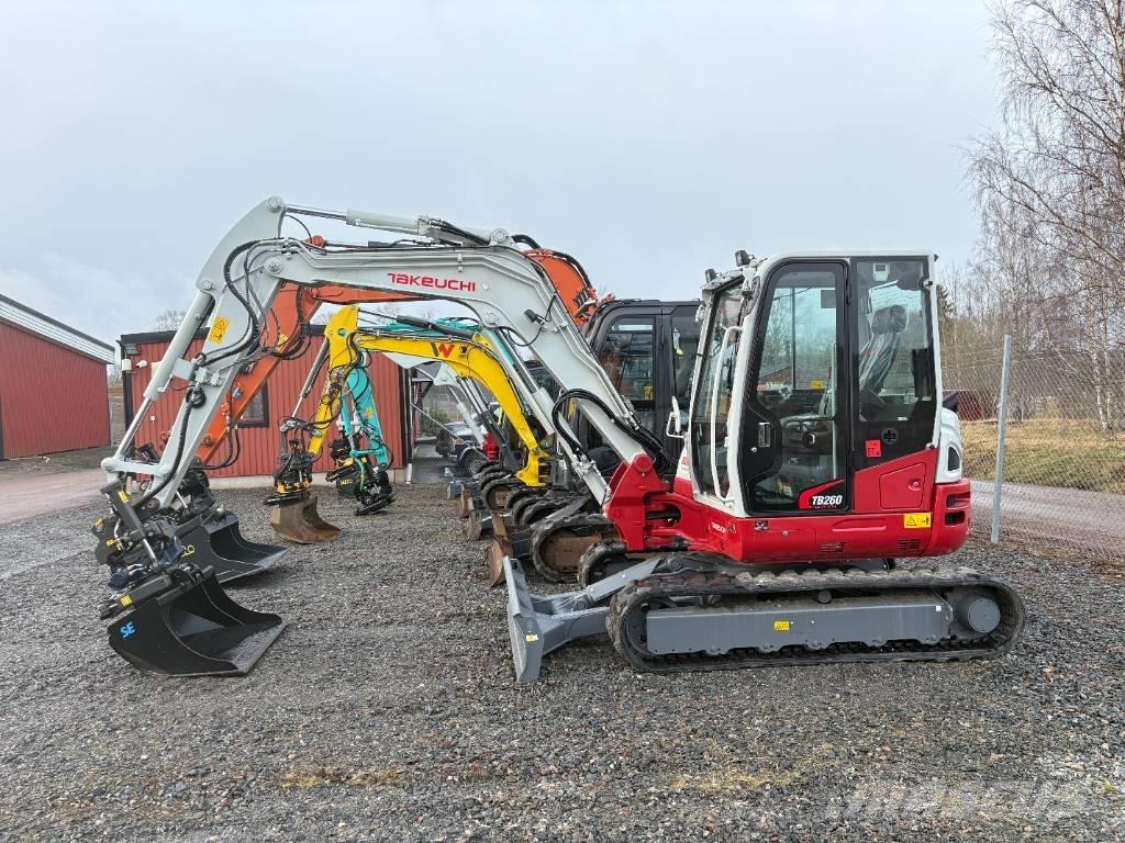 Takeuchi TB260 حفارات صغيرة أقل من 7 طن (حفارات صغيرة)