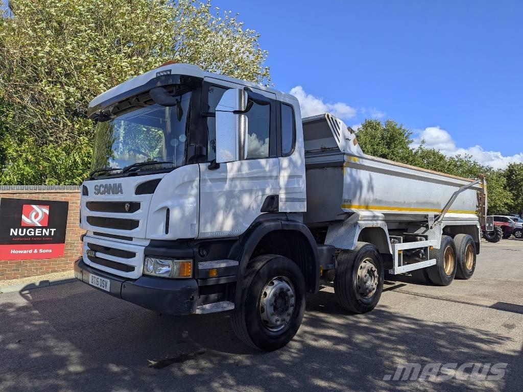 Scania P 410 شاحنات قلابة
