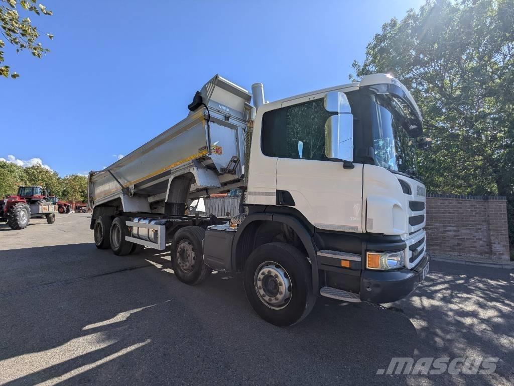 Scania P 410 شاحنات قلابة