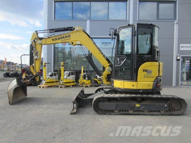 Yanmar Vio 50 حفارات صغيرة أقل من 7 طن (حفارات صغيرة)
