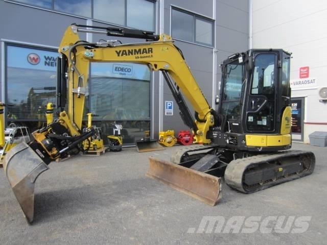 Yanmar Vio 50 حفارات صغيرة أقل من 7 طن (حفارات صغيرة)