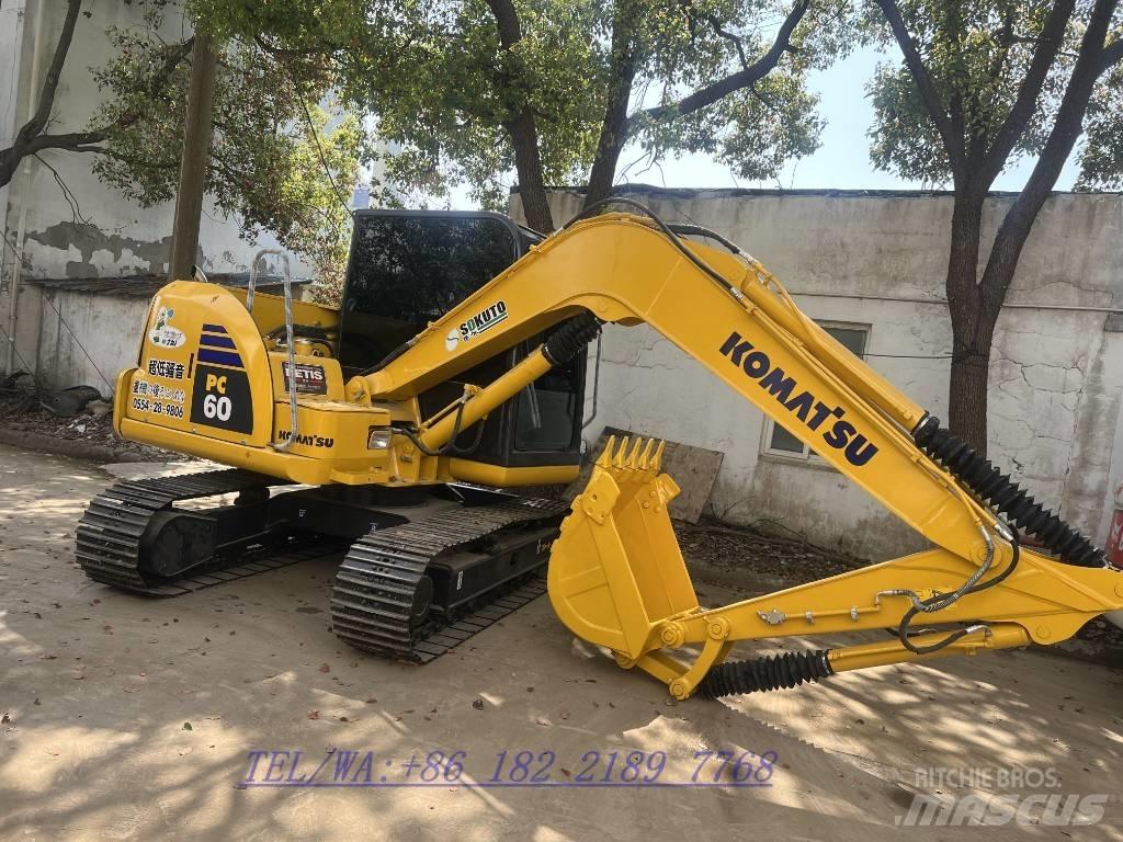 Komatsu PC 60-8 حفارات صغيرة أقل من 7 طن (حفارات صغيرة)