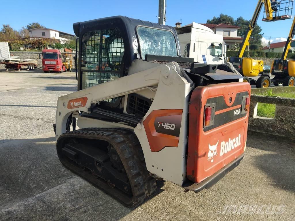 Bobcat T 450 لوادر انزلاقية التوجيه