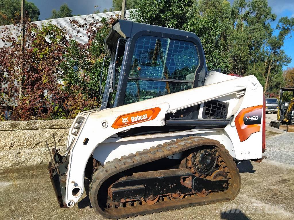 Bobcat T 450 لوادر انزلاقية التوجيه