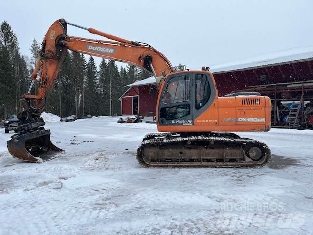 Doosan DX 180 LC حفارات زحافة