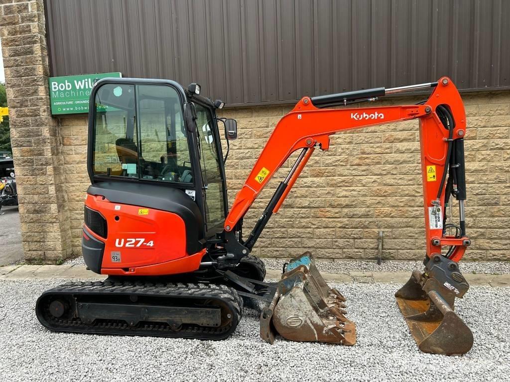 Kubota U27-4 حفارات صغيرة أقل من 7 طن (حفارات صغيرة)