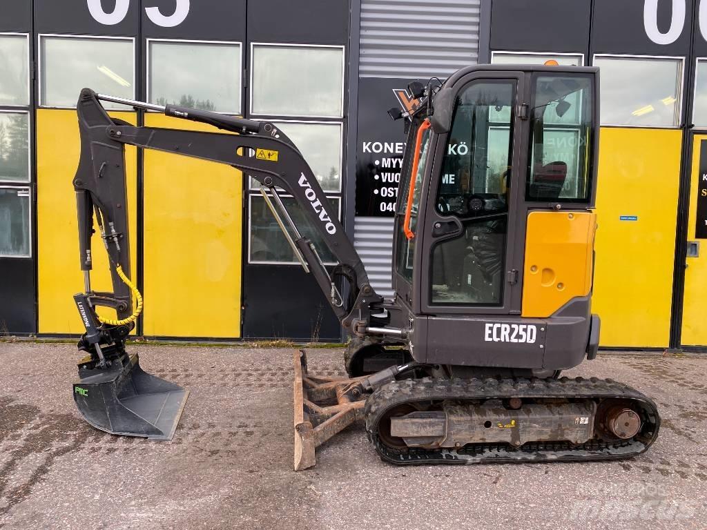 Volvo ECR 25 D حفارات صغيرة أقل من 7 طن (حفارات صغيرة)