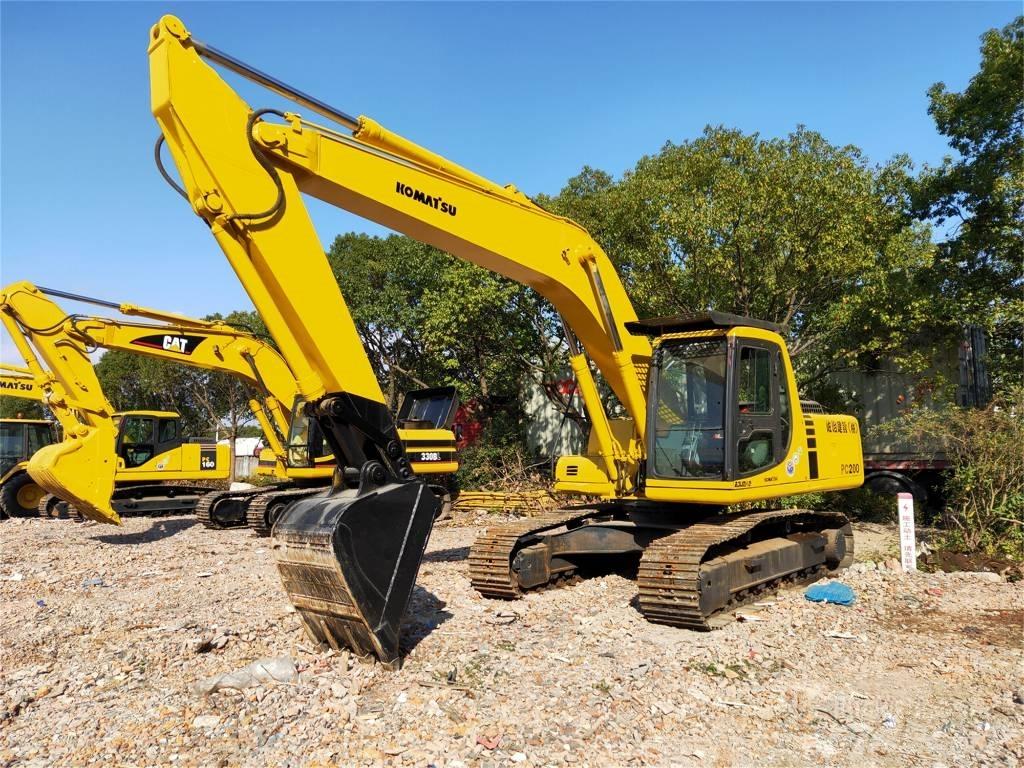 Komatsu PC 200-6 حفارات زحافة