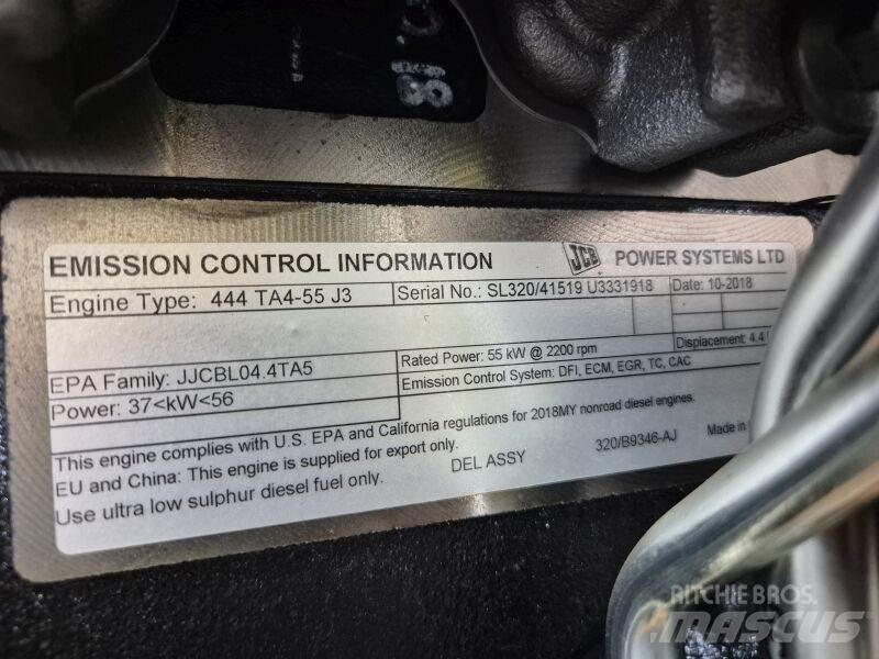 JCB 444 TA4-55 J3 محركات