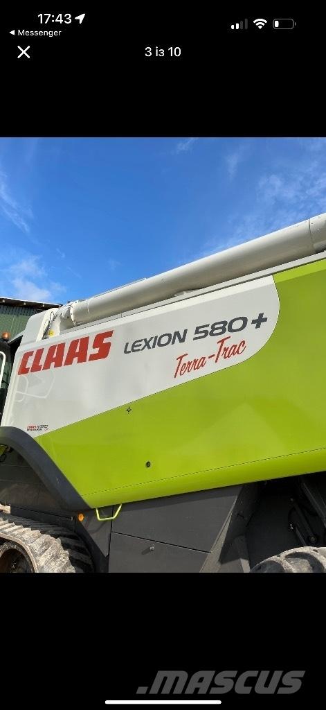 CLAAS Lexion 580 TT حصادات