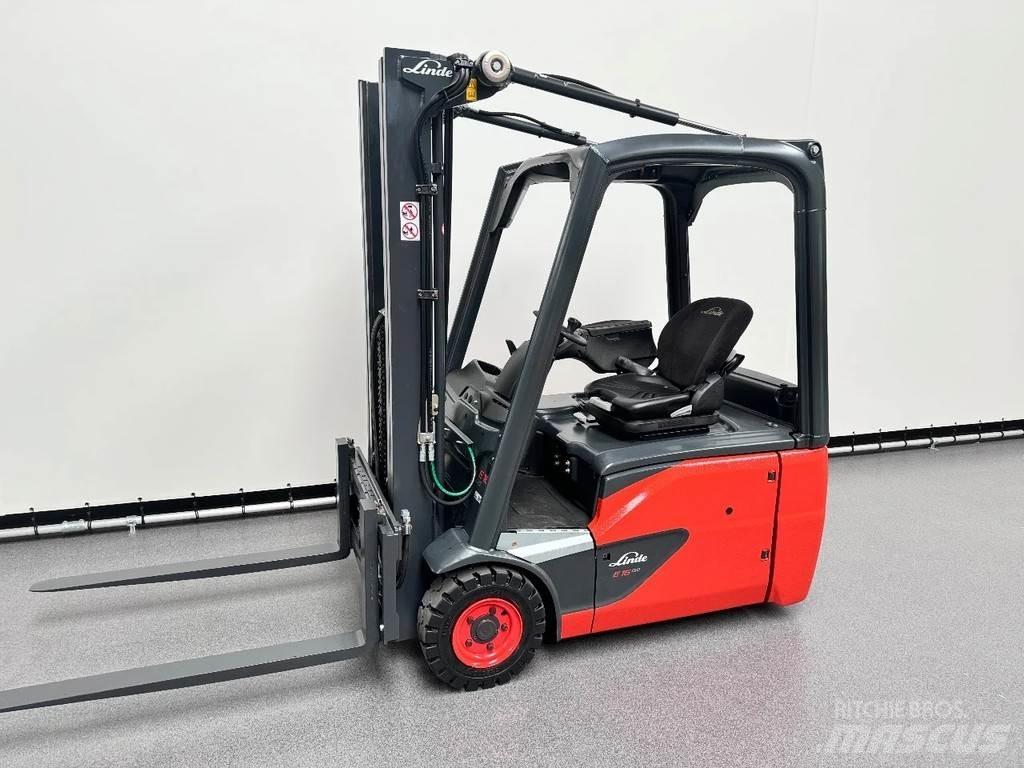 Linde 386 E 16-02 شاحنات ذات رافعات شوكية تعمل بالكهرباء