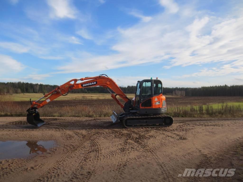 Doosan DX 85 R حفارات وسط 7 طن - 12 طن