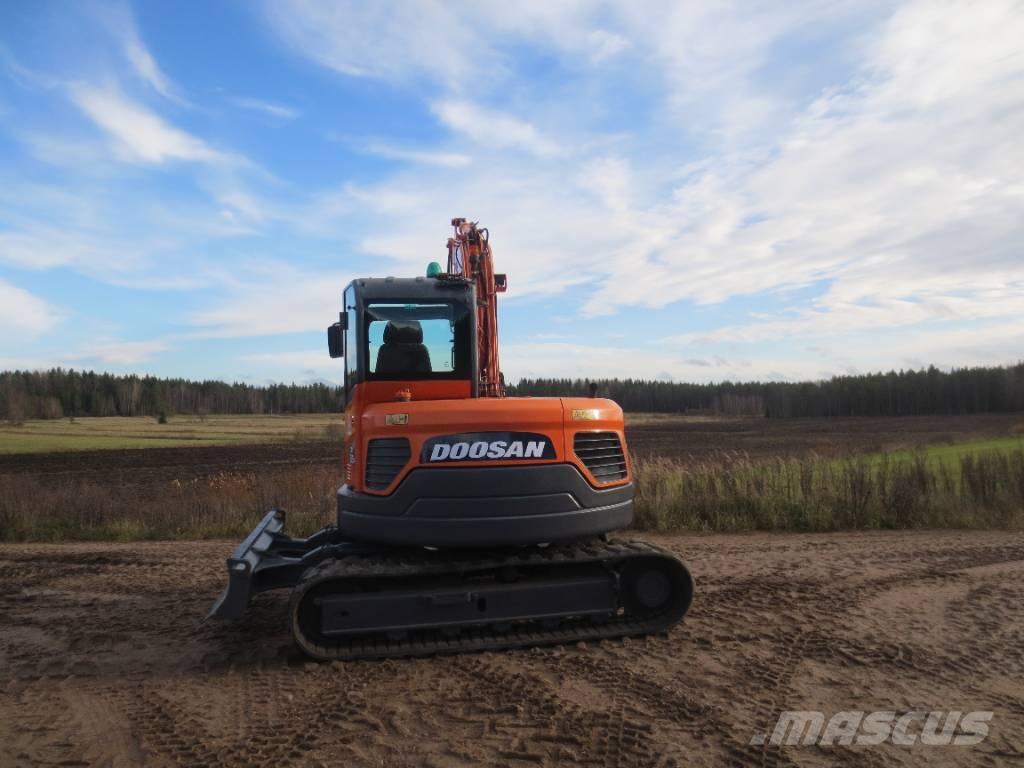Doosan DX 85 R حفارات وسط 7 طن - 12 طن