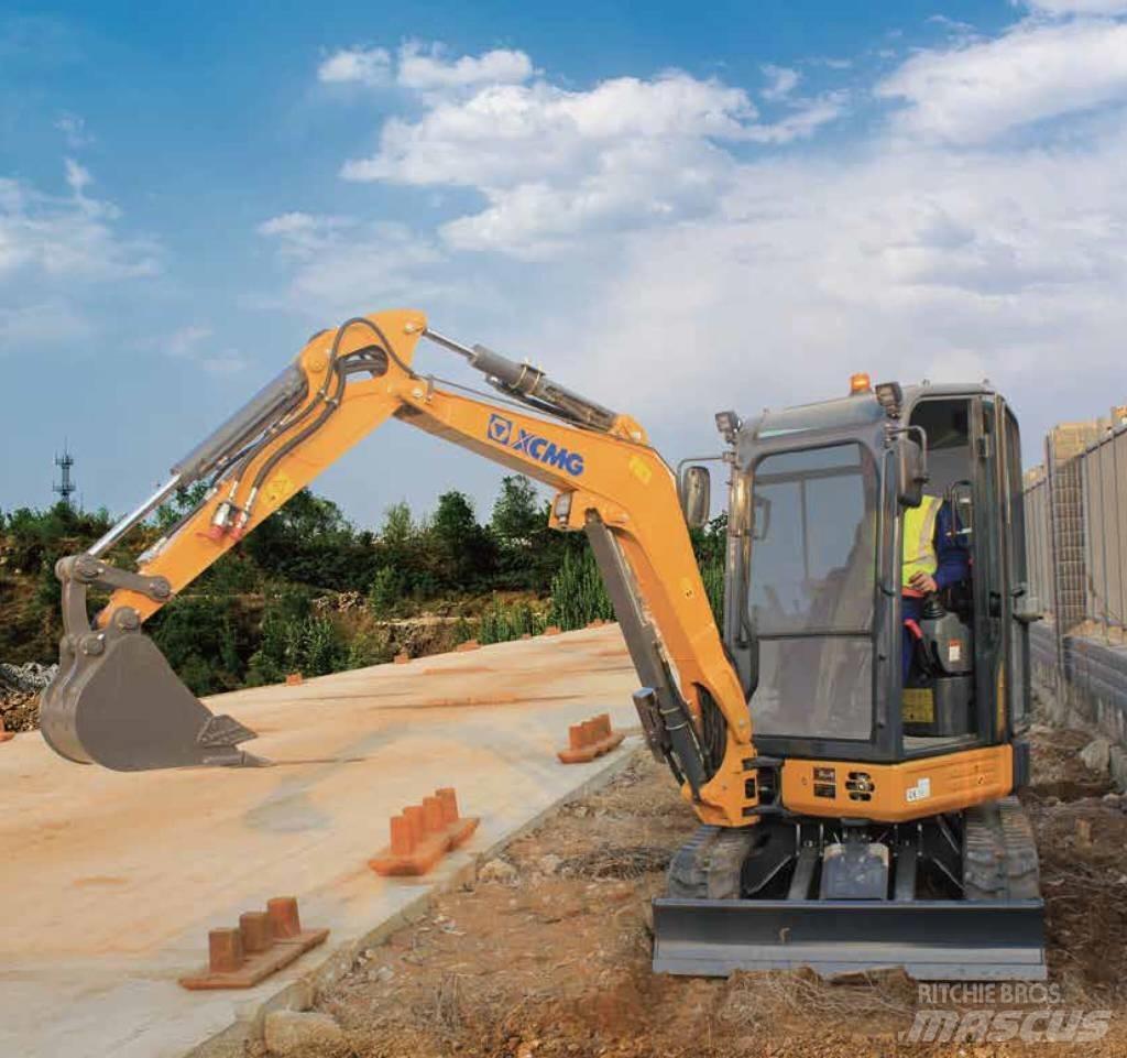 XCMG Rubber Tracks حفارات صغيرة أقل من 7 طن (حفارات صغيرة)