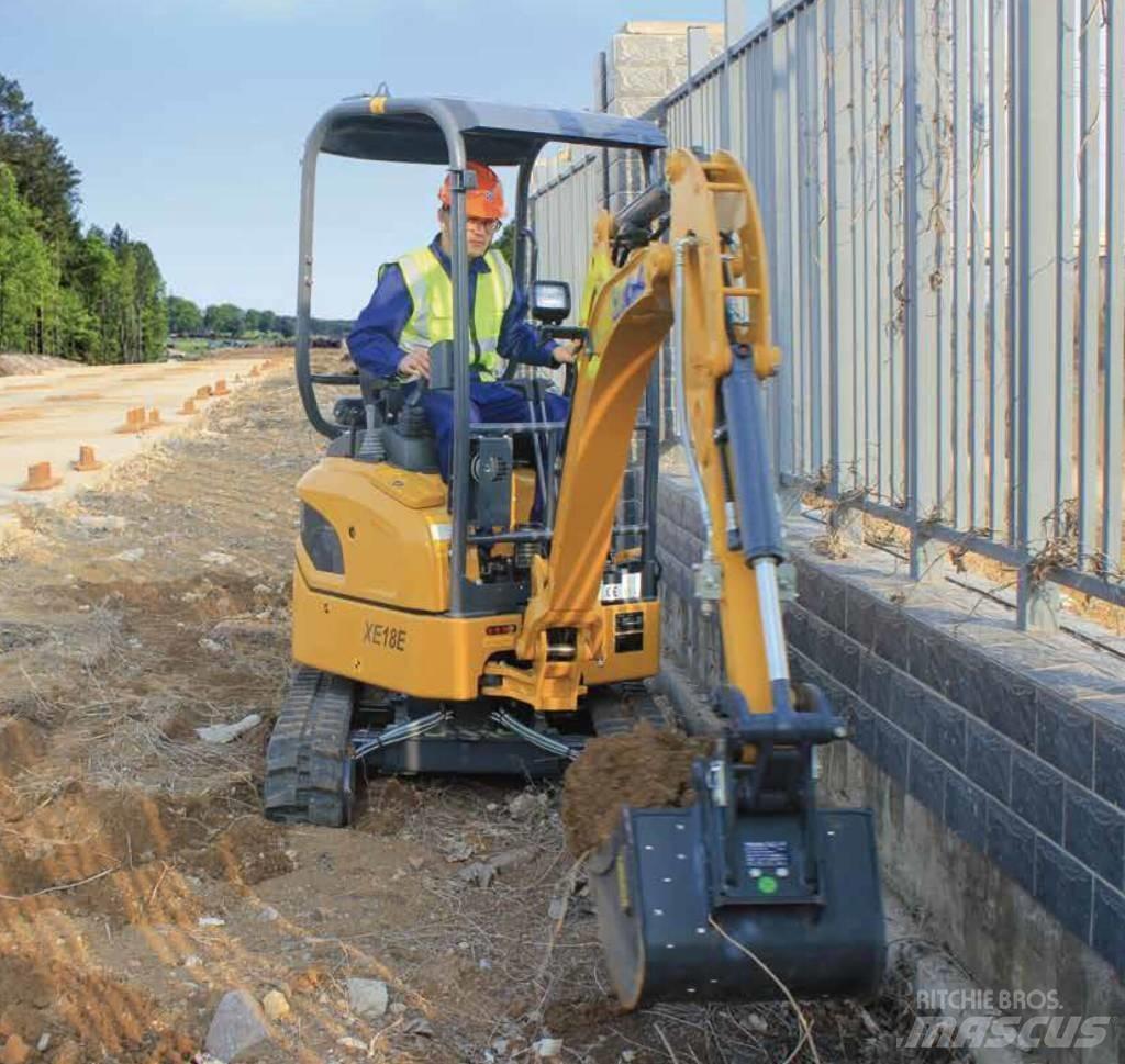 XCMG Rubber Tracks حفارات صغيرة أقل من 7 طن (حفارات صغيرة)