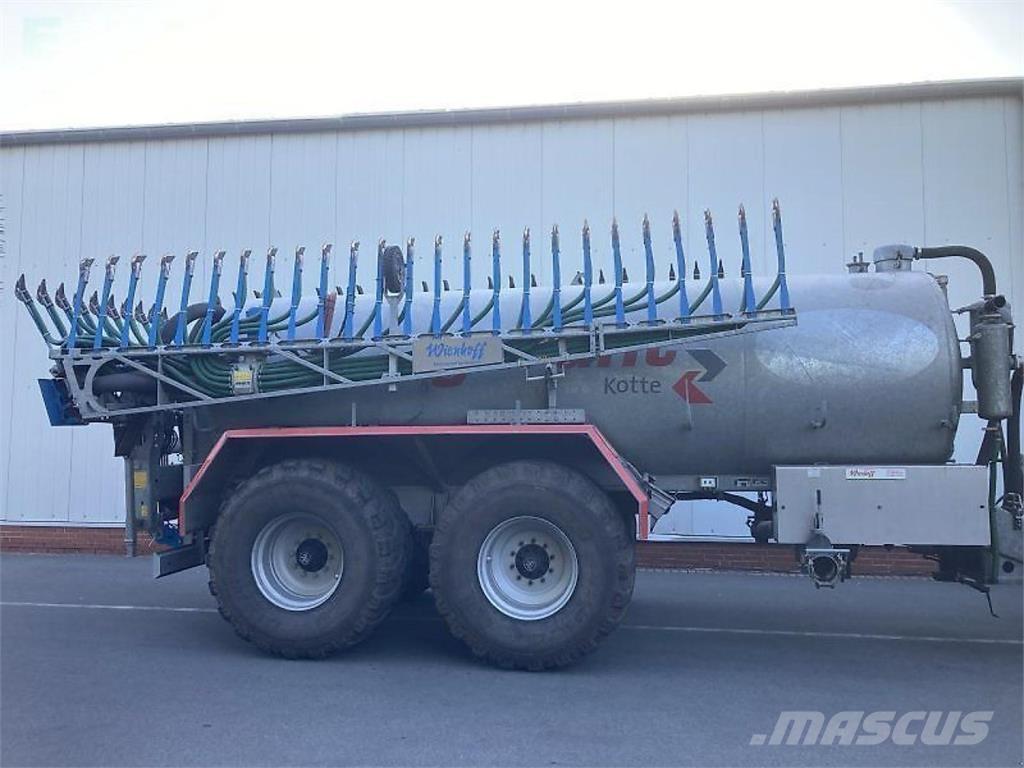  Gebo vt 18300 معدات توزيع السماد العضوي