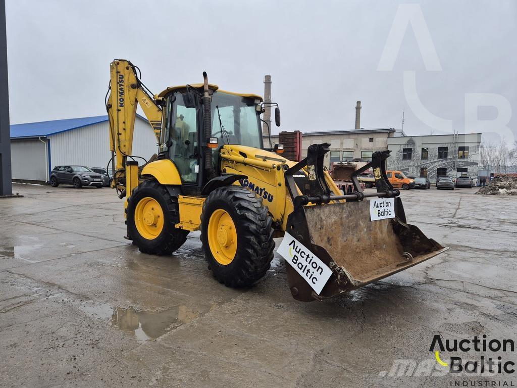 Komatsu WB93S-5 لوادر ذات جرافات عكسية