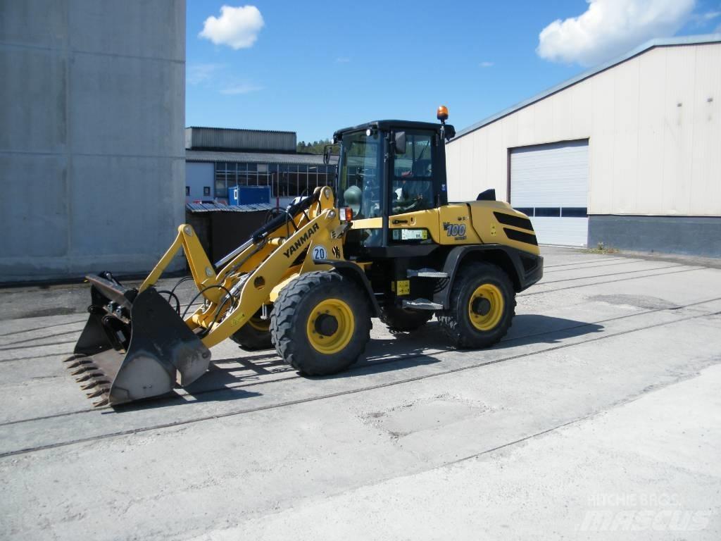 Yanmar v100 لوادر بعجل