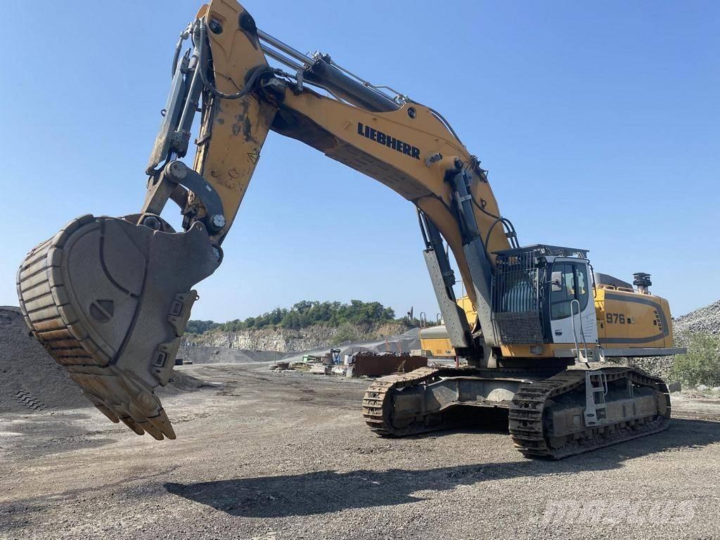 Liebherr R 976 HD حفارات زحافة