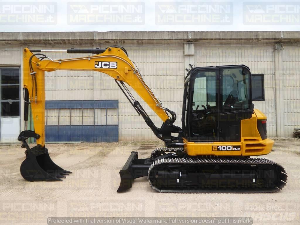 JCB 100C-2 حفارات وسط 7 طن - 12 طن