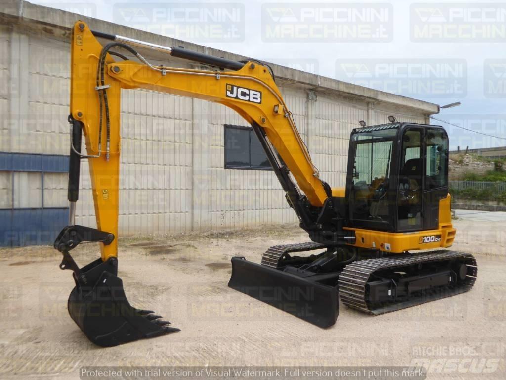 JCB 100C-2 حفارات وسط 7 طن - 12 طن