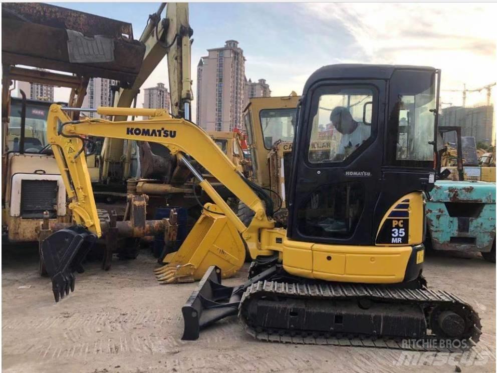 Komatsu PC 35 MR حفارات صغيرة أقل من 7 طن (حفارات صغيرة)