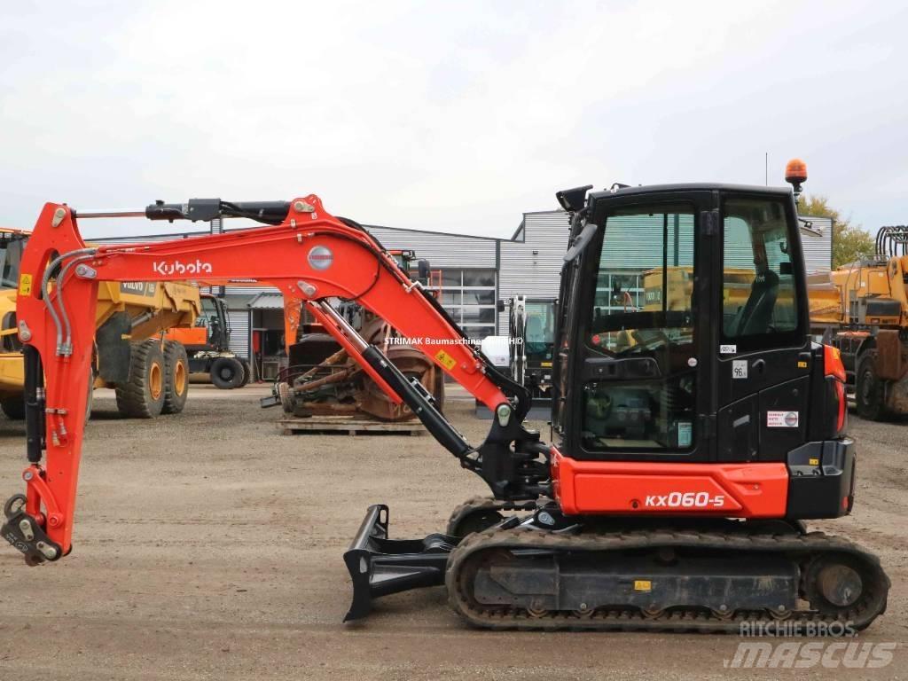 Kubota KX 060-5 حفارات صغيرة أقل من 7 طن (حفارات صغيرة)