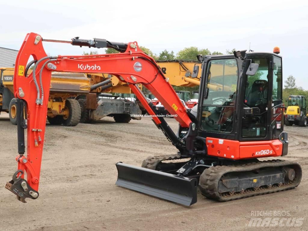 Kubota KX 060-5 حفارات صغيرة أقل من 7 طن (حفارات صغيرة)