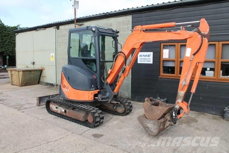 Hitachi ZX 30 U حفارات صغيرة أقل من 7 طن (حفارات صغيرة)