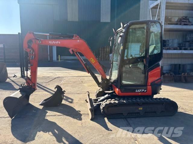 Kubota U 27-4 حفارات صغيرة أقل من 7 طن (حفارات صغيرة)